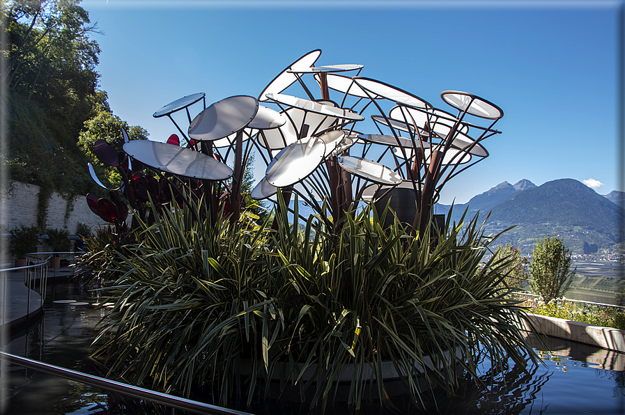 foto Giardini Trauttmansdorff - Giardino degli Innamorati e binocolo di Matteo Thun